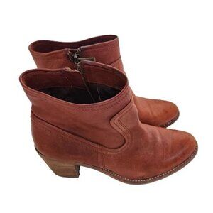 Arturo Chiang Masin Western Leather Booties Size 7M